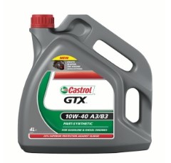 Каталог Castrol GTX 10W-40 4л Полусинтетическое моторное масло